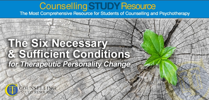 Counselling Tutor: 6 Necessary Conditions for Therapeutic Personality Change