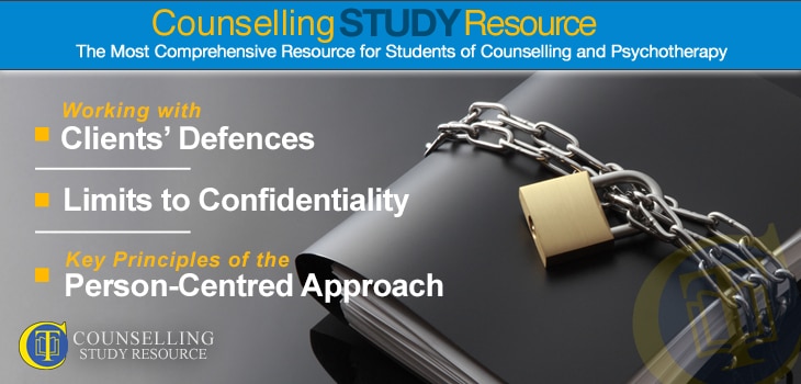 Counselling Tutor Podcast Ep76 - when to break confidentiality in counselling. A black file folder with a padlock