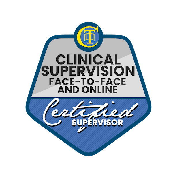 Clinical supervision badge small