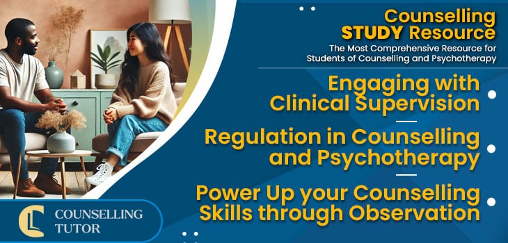 CT-Podcast-Ep323 featured image - Topics Discussed: Engaging with Clinical Supervision - Regulation in Counselling and Psychotherapy - Power Up your Counselling Skills through Observation