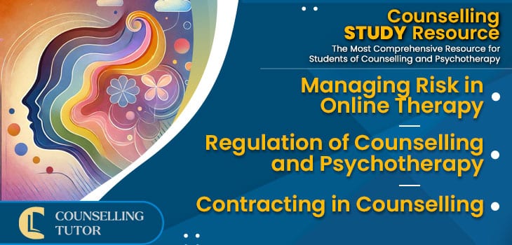 CT-Podcast-Ep324 featured image - Topics Discussed: Managing Risk in Online Therapy - Regulation of Counselling and Psychotherapy - Contracting in Counselling