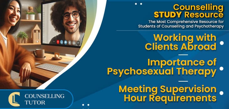 CT-Podcast-Ep330 featured image - Topics Discussed: Working with Clients Abroad - Importance of Psychosexual Therapy - Meeting Supervision Hour Requirements