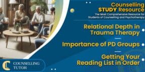 CT-Podcast-Ep310 featured image - Topics Discussed: Relational Depth in Trauma Therapy – Importance of PD Groups – Getting Your Reading List in Order